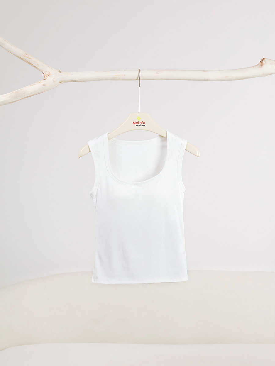 Áo Ba Lỗ Đệm Ngực Viscose Mềm Mặc Nhà, Chạy Bộ, Tập Gym VAA0517