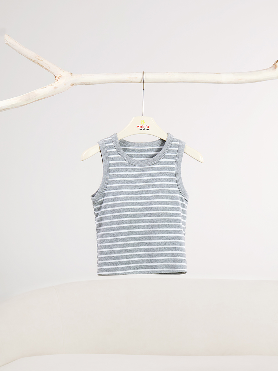 Áo Ba Lỗ Nữ Có Đệm Ngực Cotton Mềm Mại Thoáng Mát Mặc Nhà Tập Gym VAA0538