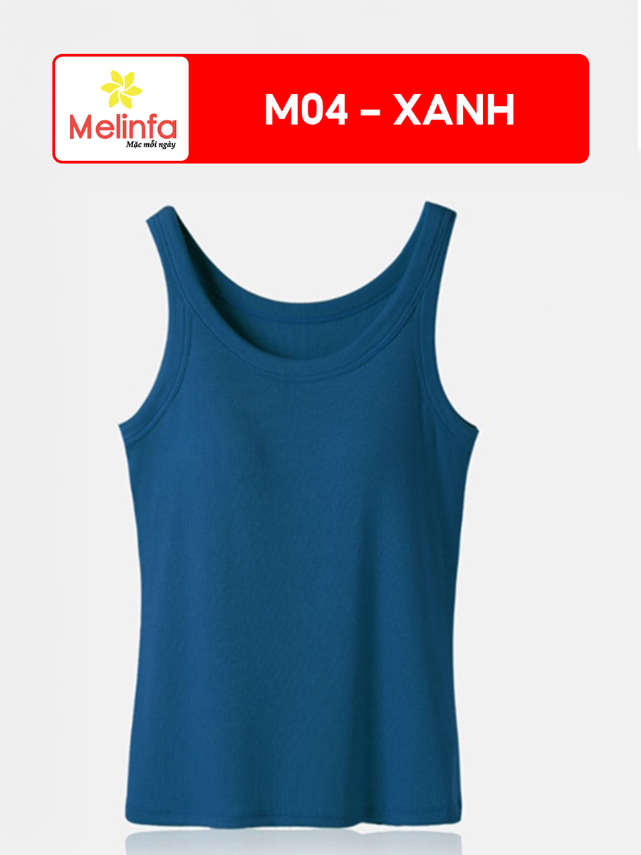 Áo Ba Lỗ Nữ Có Đệm Ngực Viscose Mềm Thoáng, Mặc Nhà, Tập Gym VAA0403