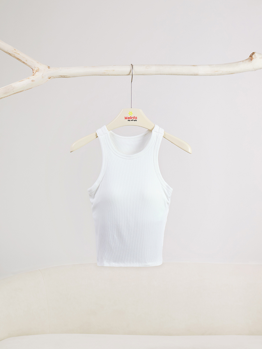 Áo Ba Lỗ Nữ Có Đệm Ngực Viscose Mềm Mại Thoáng Mát Mặc Nhà VAA0547